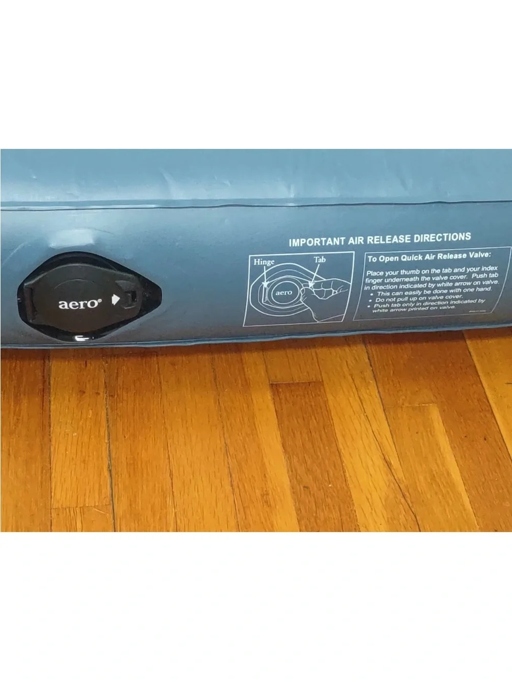 The original Aero Bed Full Size Only Used Once!